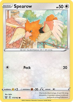 Spearow (111/163) [SWSH05 Battle Styles] - Common