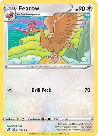 Fearow (112/163) [SWSH05 Battle Styles] - Uncommon