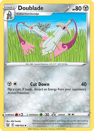 Doublade (106/163) [SWSH05 Battle Styles] - Uncommon