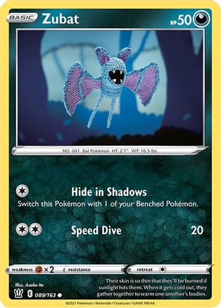 Zubat (089/163) [SWSH05 Battle Styles] - Common