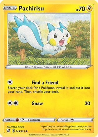 Pachirisu (049/163) [SWSH05 Battle Styles] - Common