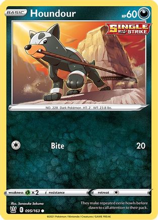Houndour (095/163) [SWSH05 Battle Styles] - Common
