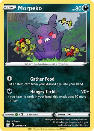 Morpeko (098/163) [SWSH05 Battle Styles] - Uncommon