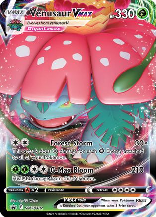 Venusaur VMAX (SWSH102/307) [SWSH Sword & Shield Promo Cards] Holofoil - Promo