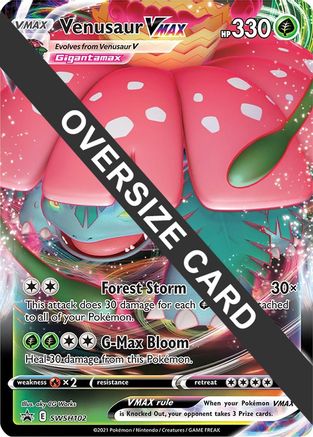 Venusaur VMAX - SWSH102 (SWSH102) [Jumbo Cards] Holofoil - Promo