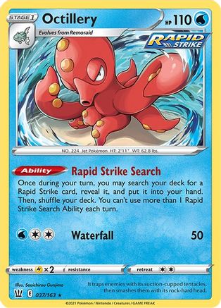 Octillery (37/163) [Deck Exclusives] - Rare