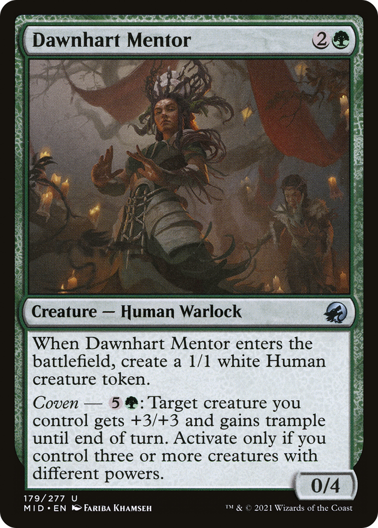 Dawnhart Mentor (MID-179) [Innistrad: Midnight Hunt]