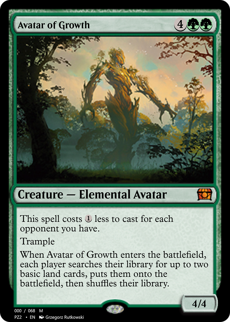 Avatar of Growth (PZ2-70785) [Treasure Chest]