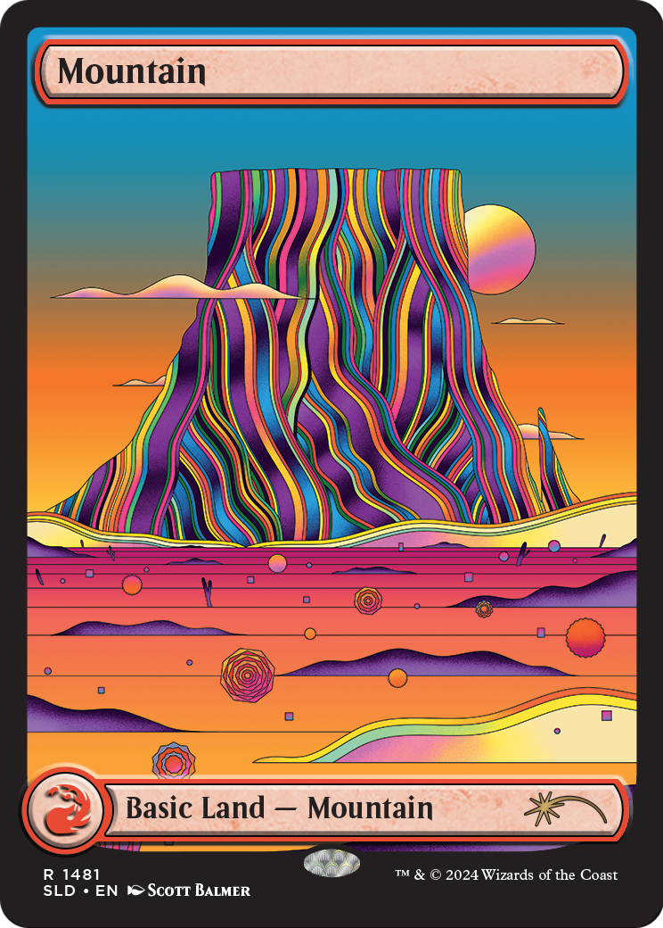 Mountain (SLD-1481) [Secret Lair Drop]