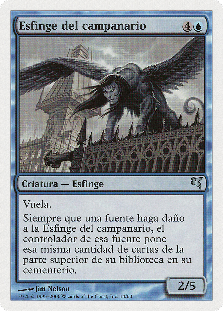 Belltower Sphinx (Spanish) - "Esfinge del campanario" (PSAL-H14) [Salvat 2005]