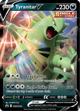Tyranitar V (SWSH109/307) [SWSH Sword & Shield Promo Cards] Holofoil - Promo