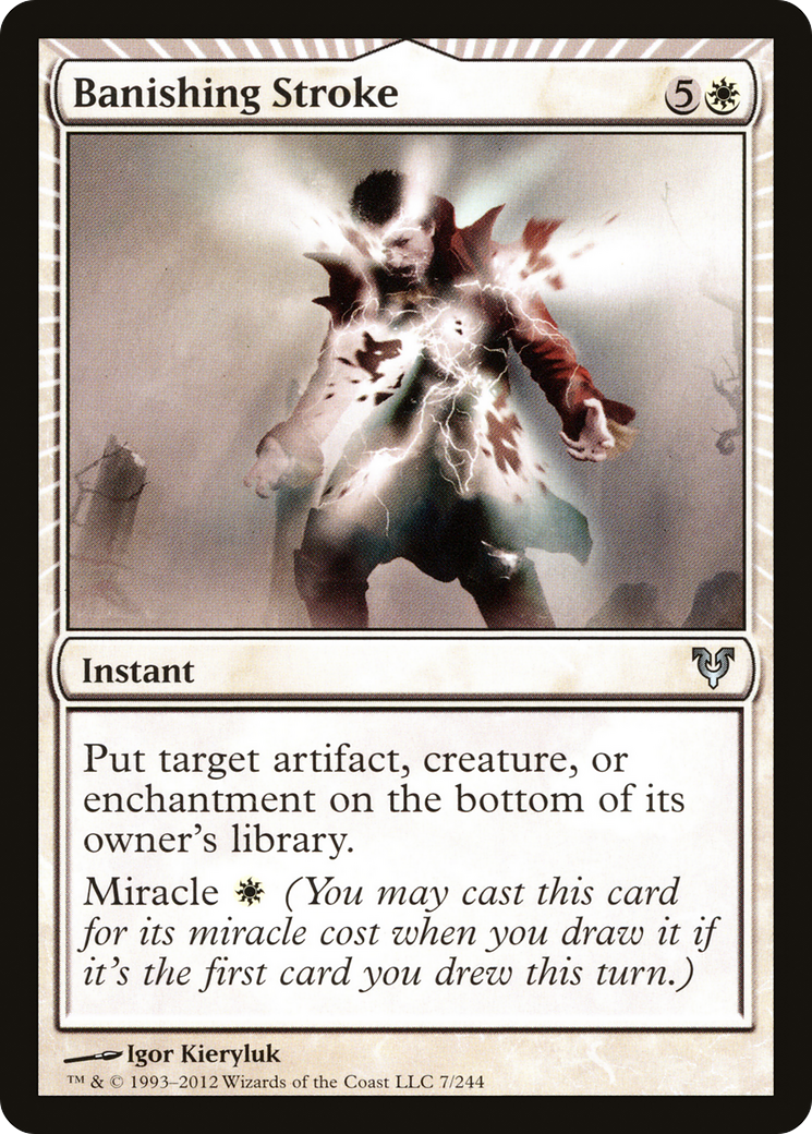 Banishing Stroke (AVR-007) [Avacyn Restored] Foil