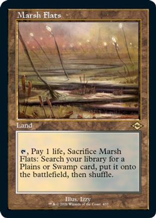 Marsh Flats (Retro Frame) (Foil Etched) (MH2-437) [Modern Horizons 2] Foil