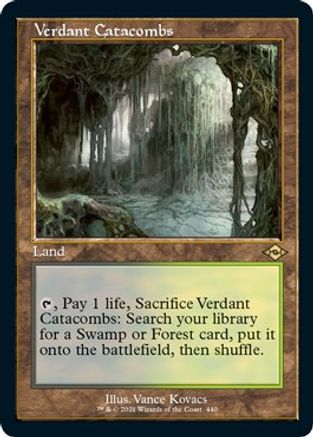 Verdant Catacombs (Retro Frame) (Foil Etched) (MH2-440) [Modern Horizons 2] Foil