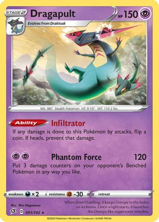 Dragapult (91/192) [Deck Exclusives] - Rare