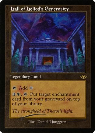 Hall of Heliod's Generosity (Retro Frame) (Foil Etched) (MH1-039) [Modern Horizons] Foil