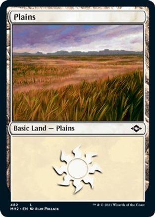 Plains (MH2-482) (Foil Etched) [Modern Horizons 2] Foil