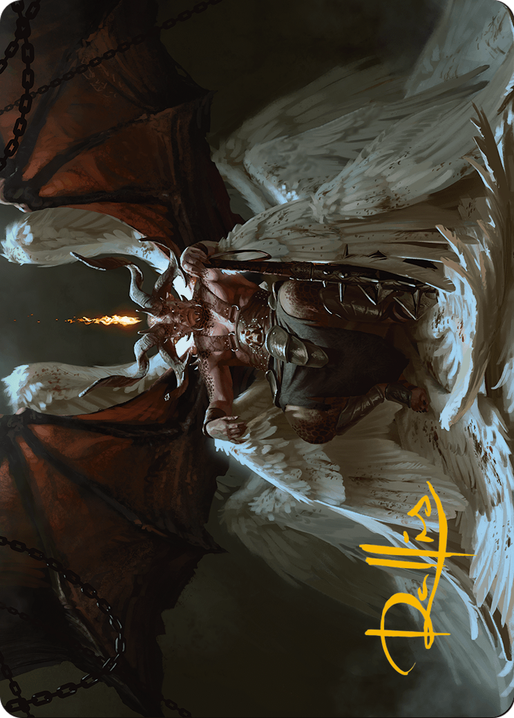 Shilgengar, Sire of Famine // Shilgengar, Sire of Famine (AMH3-004) (Borderless) [Modern Horizons 3 Art Series]