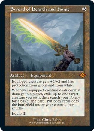 Sword of Hearth and Home (Retro Frame) (Foil Etched) (MH2-433) [Modern Horizons 2] Foil