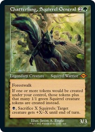 Chatterfang, Squirrel General (Retro Frame) (Foil Etched) (MH2-410) [Modern Horizons 2] Foil