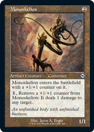 Monoskelion (Retro Frame) (Foil Etched) (MH2-429) [Modern Horizons 2] Foil