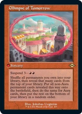 Glimpse of Tomorrow (Retro Frame) (Foil Etched) (MH2-407) [Modern Horizons 2] Foil