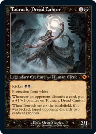 Tourach, Dread Cantor (Retro Frame) (Foil Etched) (MH2-402) [Modern Horizons 2] Foil