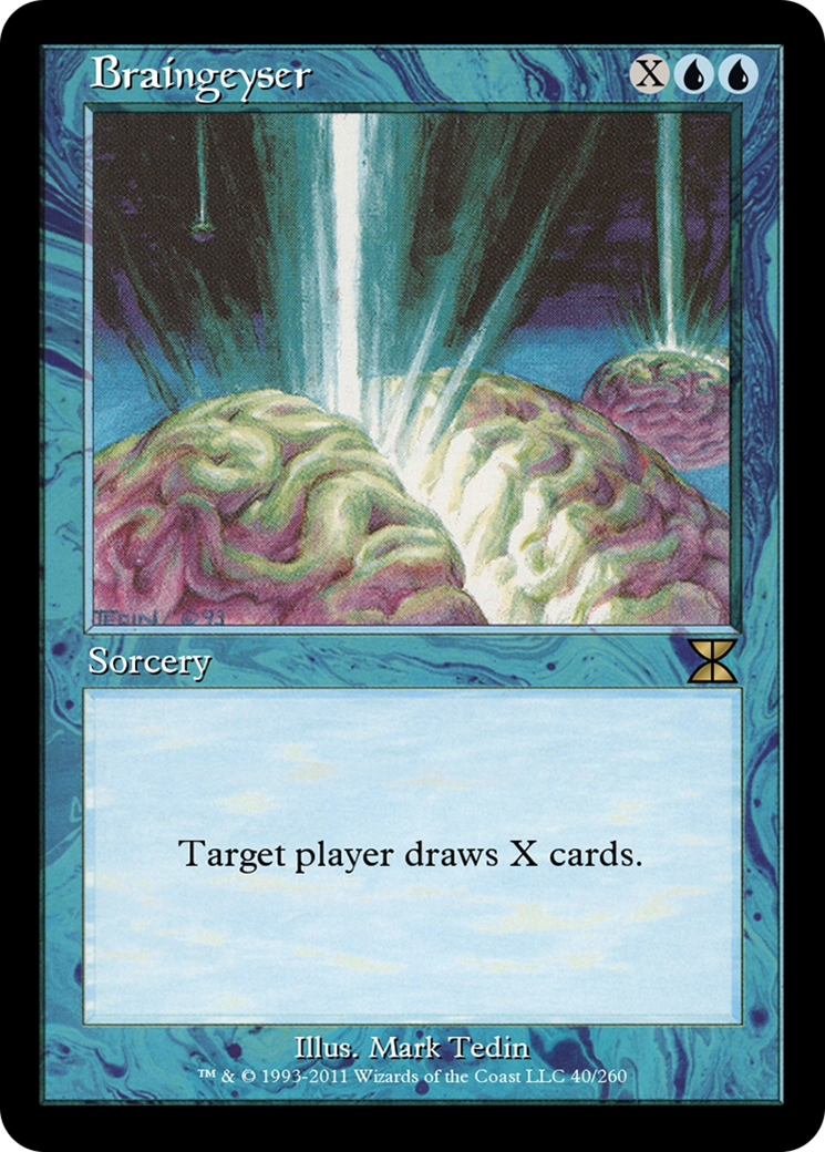 Braingeyser (ME4-040) [Masters Edition IV] Foil