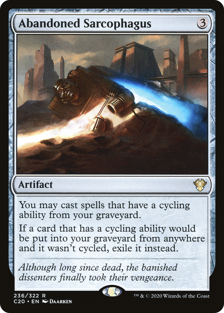 Abandoned Sarcophagus (C20-236) [Commander 2020]