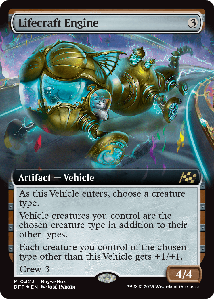 Lifecraft Engine (Extended Art) (BABP-423) [Buy-A-Box Promos] Foil
