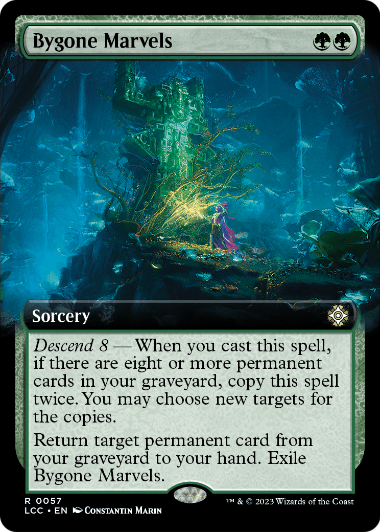 Bygone Marvels (Extended Art) (LCC-057) [The Lost Caverns of Ixalan Commander]