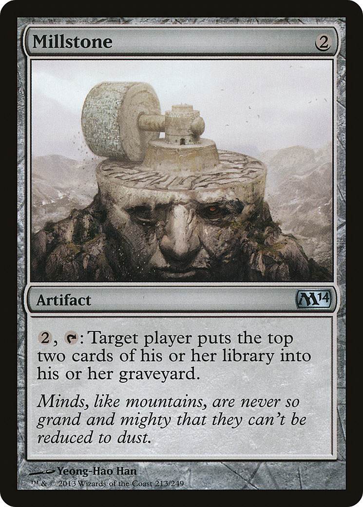 Millstone (M14-213) [Magic 2014] Foil