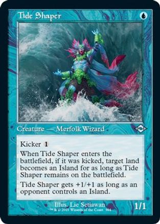 Tide Shaper (Retro Frame) (Foil Etched) (MH2-394) [Modern Horizons 2] Foil