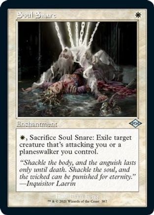 Soul Snare (Retro Frame) (Foil Etched) (MH2-387) [Modern Horizons 2] Foil