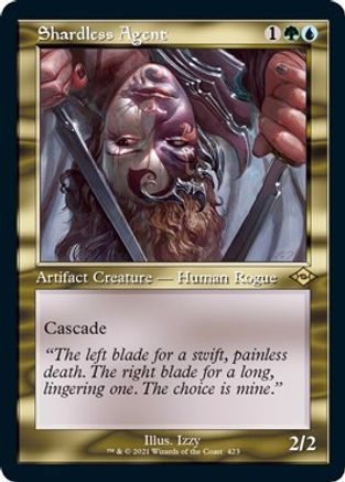 Shardless Agent (Retro Frame) (Foil Etched) (MH2-423) [Modern Horizons 2] Foil