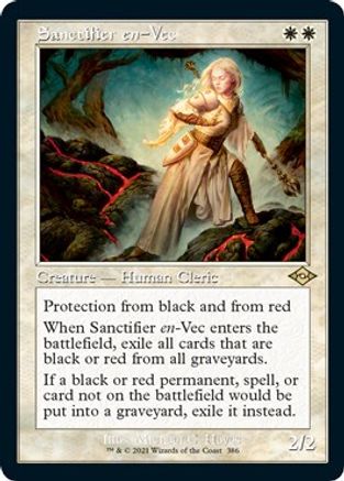 Sanctifier en-Vec (Retro Frame) (Foil Etched) (MH2-386) [Modern Horizons 2] Foil