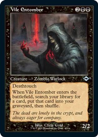Vile Entomber (Retro Frame) (Foil Etched) (MH2-403) [Modern Horizons 2] Foil