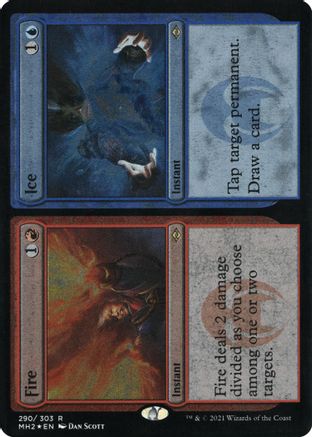 Fire // Ice (Foil Etched) (MH2-290) [Modern Horizons 2] Foil