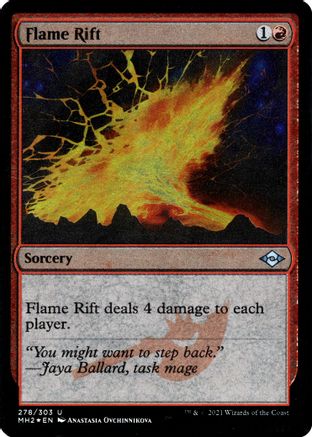 Flame Rift (Foil Etched) (MH2-278) [Modern Horizons 2] Foil