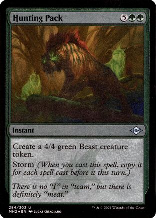Hunting Pack (Foil Etched) (MH2-284) [Modern Horizons 2] Foil
