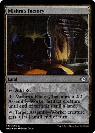 Mishra's Factory (Foil Etched) (MH2-302) [Modern Horizons 2] Foil
