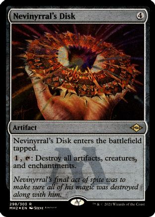 Nevinyrral's Disk (Foil Etched) (MH2-298) [Modern Horizons 2] Foil