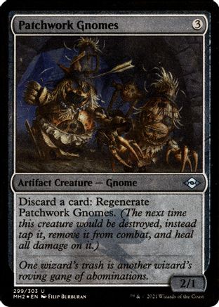 Patchwork Gnomes (Foil Etched) (MH2-299) [Modern Horizons 2] Foil