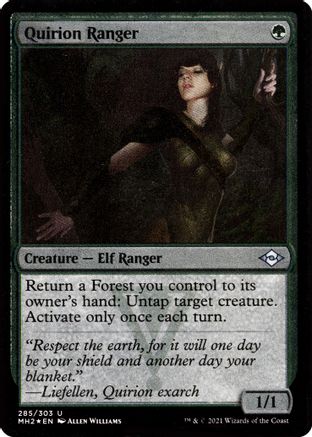 Quirion Ranger (Foil Etched) (MH2-285) [Modern Horizons 2] Foil