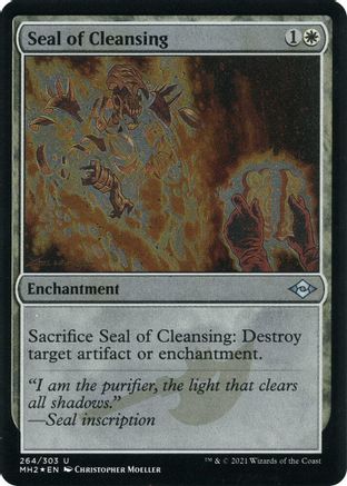 Seal of Cleansing (Foil Etched) (MH2-264) [Modern Horizons 2] Foil