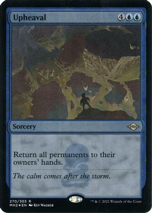 Upheaval (Foil Etched) (MH2-270) [Modern Horizons 2] Foil