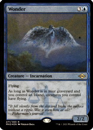 Wonder (Foil Etched) (MH2-271) [Modern Horizons 2] Foil