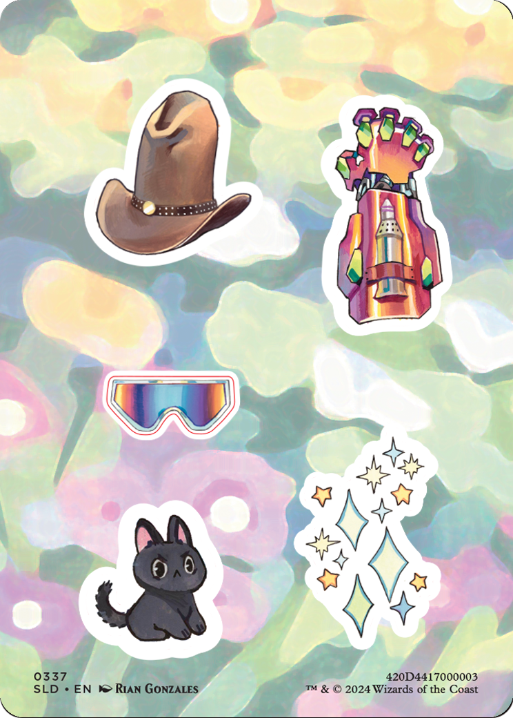 Sticker sheet (SLD-337) [Secret Lair Drop]