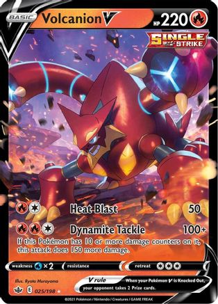 Volcanion V (025/198) [SWSH06 Chilling Reign] Holofoil - Ultra Rare