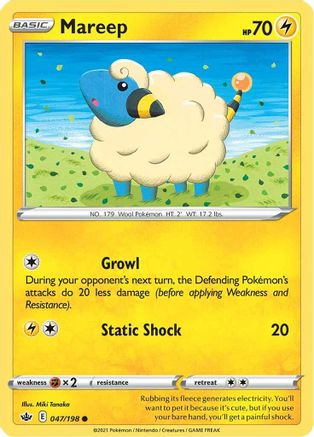 Mareep (047/198) [SWSH06 Chilling Reign] - Common